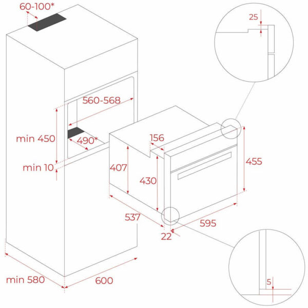 Lò vi sóng Teka HLC 840