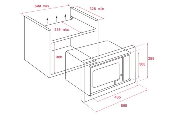 Lò vi sóng Teka ML 822 BISL